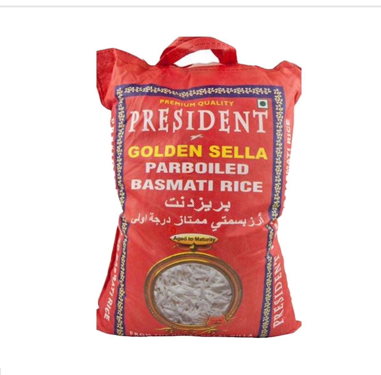 President Golden Sella Parboiled Basmati Rice
